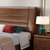 吉木多 胡桃木现代中式实木床1.8米双人床 高箱主卧婚床新中式1.5m储物床(1.5*2米胡桃色 床+床头柜*2)第5张高清大图
