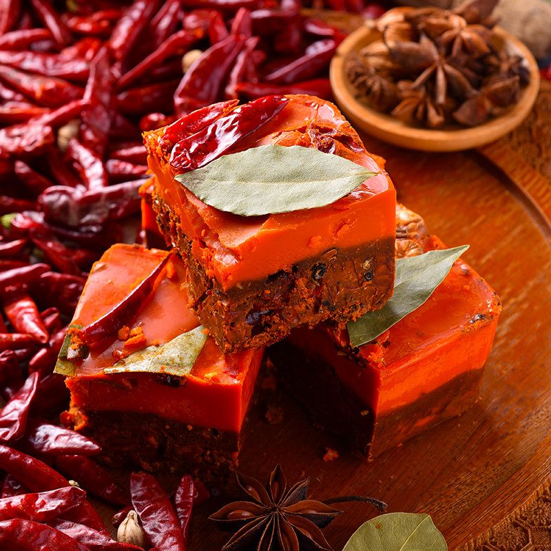 快大厨余府王老火锅底料一人份冒菜底料50g8小方块50g8