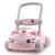 A+B婴儿学步车猫咪款粉色 国美超市甄选第3张高清大图