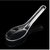虎源萨尚PE软胶勺子塑料汤勺加厚外卖饭勺甜品勺调羹PS水晶勺HY-3524(默认 默认)第10张高清大图