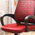 匠林家私电脑椅家用升降椅子办公椅子电脑椅(红色 黑框)第4张高清大图