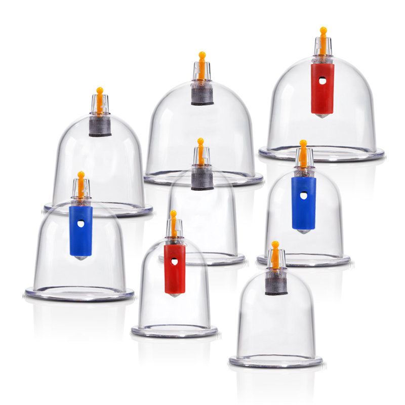 鱼跃华佗牌高负压真空拔罐器8罐家用抽气式拔火罐包邮【图片 价格