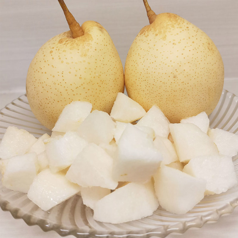 远达鸭梨水晶梨净重5斤装赵县特产单果225g脆甜爽口甘甜多汁产地直发