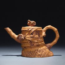 关耳窑 陈东铸 仿竹节 全手工紫砂壶(竹节壶2号)