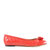 Salvatore Ferragamo女士红色缝皮革平底鞋 01-M831-6721045红 时尚百搭第6张高清大图