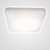 Xrock led吸顶灯客厅灯现代简约 卧室灯具大气温馨书房灯饰正方形(48cmX48cm-24w-白光)第4张高清大图