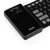 趣玩  硅酸凝胶键盘  便携式 软式蓝牙无线键盘 (黑色)第2张高清大图