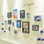 龟兔 现代照片墙贴客厅地中海欧式相框组合挂墙卧室儿童小相片墙创意(纯白蓝)第5张高清大图