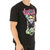 Versace男士黑色印花短袖T恤 A80032-A224589-A008L码黑 时尚百搭第6张高清大图