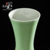 兆宏 景德镇陶瓷器 客厅简约 仿古陶瓷花瓶摆件 豆青釉敞口天球瓶