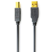 CE-LINK 4005 USB2.0高速打印线连接线（24K镀金端子 高密度无氧铜导体 隔离电磁干扰 ）2米 雪白色