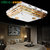 雷士照明（NVC）豪华LED吸顶灯 客厅卧室灯现代奢华水晶灯NVX2521(大号：5*6)第5张高清大图