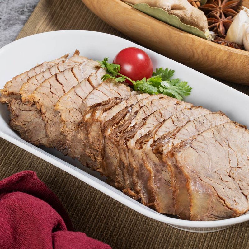 聚宝源国美真选即食熟食酱牛肉150g2真牛肉不掺假未添加防腐剂