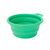 外出便携折叠硅胶宠物碗户外喝水狗碗便携式猫碗饮水碗 圆碗(紫色)第8张高清大图