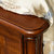 拉斐曼尼 NA008 全实木床 乡村美式床双人床1.8米1.5米复古橡木卧室家具(B床尾 1.8m*2.0m)第5张高清大图