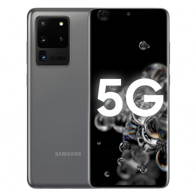 三星 Galaxy S20 Ultra（SM-G9880）骁龙865芯片100倍视觉变焦1亿像素 双卡双待 5G全网通(遐想灰 官方标配)