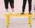 良匠智简格幼儿园游戏塑料桌椅一桌四椅(黄色)第5张高清大图