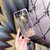 亿和源苹果7手机壳iphone7/7plus保护壳四叶草闪粉流沙液体全包透明小花i6s/6plus保护套(黑色四叶花i7plus-5.5)第5张高清大图