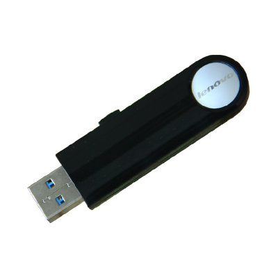 联想U盘 T180+S 16G 高速闪存盘 USB3.0商务款 可加密 16g黑色