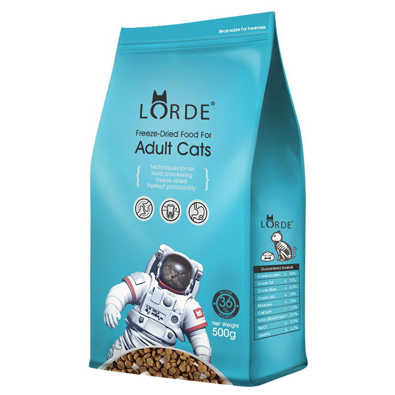 lorde里兜冻干成猫粮500g鳕鱼肉松味