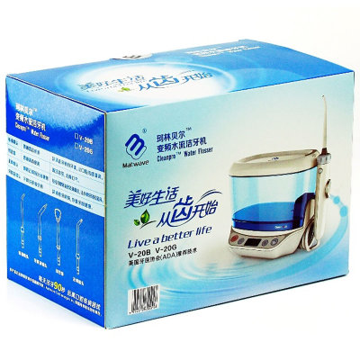 珂林贝尔（Cleanpro）V20G 变频水流洁牙机（900Ml水箱变频强劲脉冲 触摸屏 带配件盒）