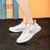NEW BOLUNE/新百伦官方时尚女运动N字鞋女2021新款透气防滑网面跑步鞋(粉红色 40)第4张高清大图