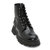 Alexander McQueen女士黑色踝靴 657569-WHZ80-100036黑 时尚百搭第3张高清大图