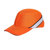 谋福 防碰撞工作帽 安全帽 运动型防撞帽 车间工作帽内胆式鸭舌帽(橘色)第2张高清大图