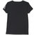 Adidas阿迪达斯女装 2016春季新款运动休闲圆领短袖T恤AI0874 AI0876 AI0878(黑色 S)第2张高清大图