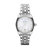 阿玛尼(ARMANI)手表时尚新款圆形钢表盘日历白色皮带石英女表AR0377 AR0378(AR0379)第4张高清大图