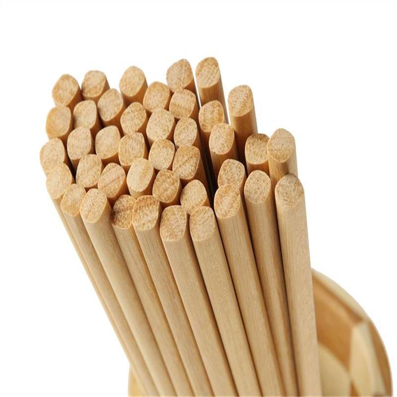 双枪黄檀木筷子家庭酒店筷无漆无蜡筷子黄檀木筷子套装