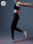 青鸟鲨鱼裤打底裤女外穿收腹提臀芭比裤弹力紧身跑步健身瑜伽裤(XL 【中腰九分裤】蓬灰色)第4张高清大图