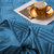 雅乐巢(GAGAKUNEST)床笠单件夹棉加厚席梦思床垫保护套定制防滑固定床罩全包防尘罩套可机洗床褥保护套(宾利蓝-)第4张高清大图