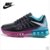 耐克女鞋Nike air max90全掌气垫飞线跑步鞋皮面休闲运动鞋(黑色 43)第4张高清大图
