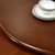 美天乐 现代中式实木餐桌椅组合家具 组装圆形带转盘饭桌6人家用实木餐桌(胡桃色 1.3米+8椅带转盘)第4张高清大图