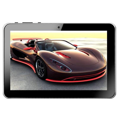 飞触（Flytouch）10.1英寸办公娱乐平板电脑（四核 Android 30/200万摄像头 10.1英寸IPS高清硬屏 1G 16G）前黑后银
