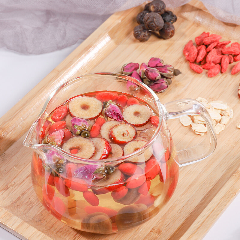 益补堂人参桂圆红枣枸杞茶12袋共192g玫瑰花茶女性养身五宝茶花草茶