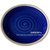 CHICHI‘s INS手绘复古彩色星空盘家用陶瓷盘子餐厅甜品碟子(蓝色 默认版本)第9张高清大图