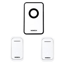 WEMEDA维美达 V018F二拖一 交流远距离遥控电子门铃 无线 家用门铃呼叫器不用电线