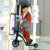 百变多功能一键变形儿童滑板车防侧翻三合一宝宝早教助步平衡车(花色)第4张高清大图