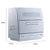 松下（Panasonic）洗碗机 NP-TR1WRCN 台式自动洗碗机 除细菌烘干 独立式 双层碗篮 支持6套第4张高清大图