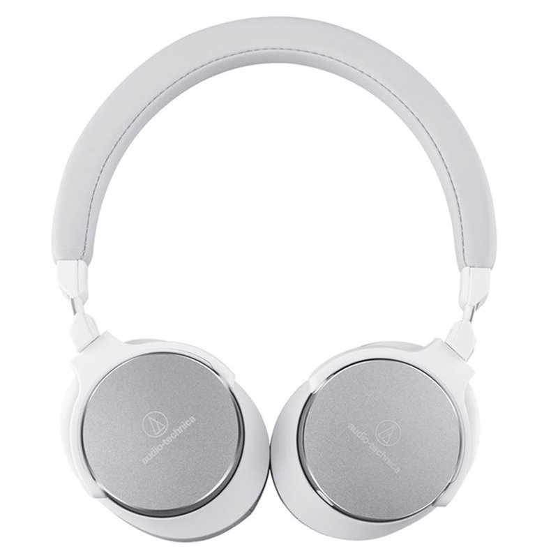 铁三角audiotechnicaathsr5头戴式耳机高解析音质佩戴舒适白色