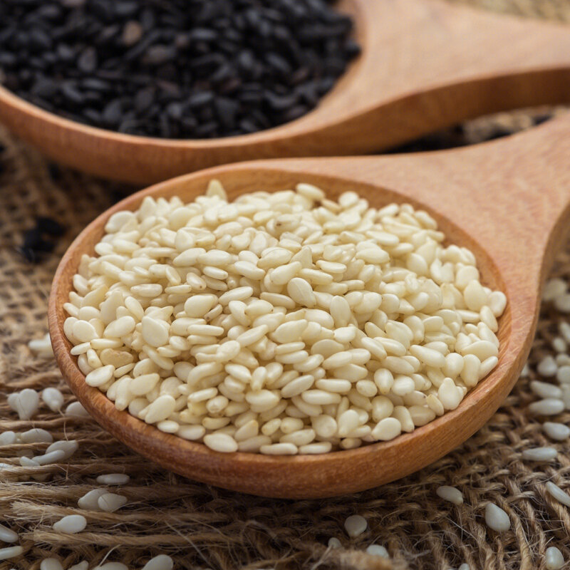 古福熟白芝麻100g无添加香醇饱满烘焙熟免洗干吃熟芝麻炒熟芝麻粒五谷
