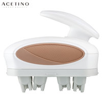 ACETINO 欧缇诺头部按摩仪电动 头皮舒缓清洁按摩器洗头神器深层多触点 白色