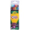 美术绘画 crayola 绘儿乐 12色可柠转彩色铅笔 68-7408