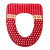 素雅特SUYATE 钻石绒座便套马桶保暖套 2903(红色)第2张高清大图