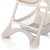 Pouch儿童餐椅简约宝宝椅可折叠吃饭椅欧式便携餐桌椅座椅 K05(米白色)第2张高清大图