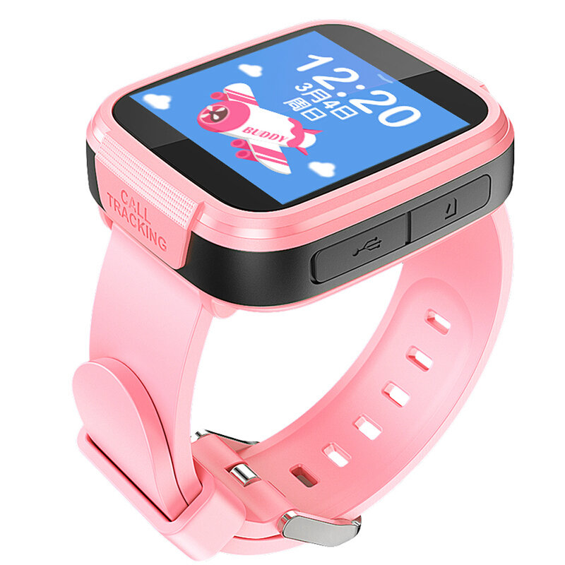 电话手表a1定位增强版 360儿童生态链产品 大容量电池 通话稳定 粉色