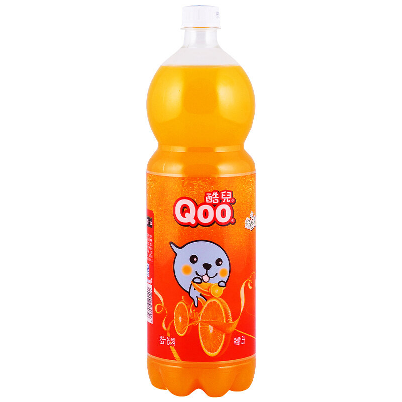 可口可乐美汁源minute maid酷儿qoo橙味果汁饮料1.