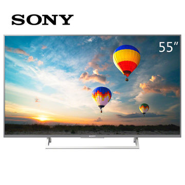 索尼（SONY） KD-55X8000E 55英寸 4K超清安卓智能LED液晶电视（银色）